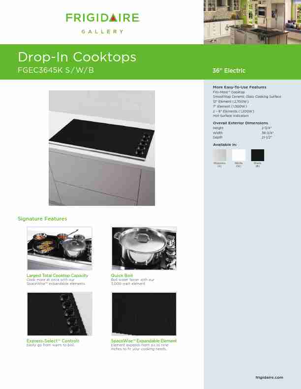 Frigidaire Cooktop FGEC3645K-page_pdf
